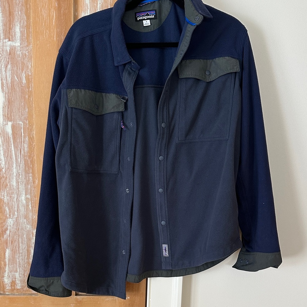 Long-Sleeved Early Rise Fleece Snap Shirt